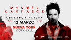 Manuel Carrasco anuncia sus primeras fechas de conciertos en América con su "Tour Corazón y Flecha"