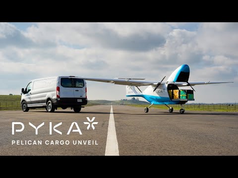 Pyka Unveils The World's Largest Autonomous Electric Cargo Airplane: Pelican Cargo