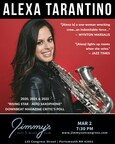 Jimmy's Jazz &amp; Blues Club Features Award-Winning &amp; Prolific Jazz Trumpeter and Composer ALEXA TARANTINO on Thursday March 2 at 7:30 P.M.