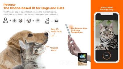 Petnow Unveils the World's First ID App for Dogs and Cats