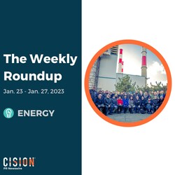 PR Newswire Weekly Energy Press Release Roundup, Jan. 23-27, 2023. Photo provided by Rise Light & Power. https://prn.to/3j1Ajlo